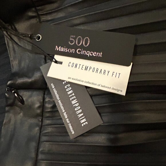 New faux leather skirt. Maison Cinqcent 500 - Picture 6 of 6